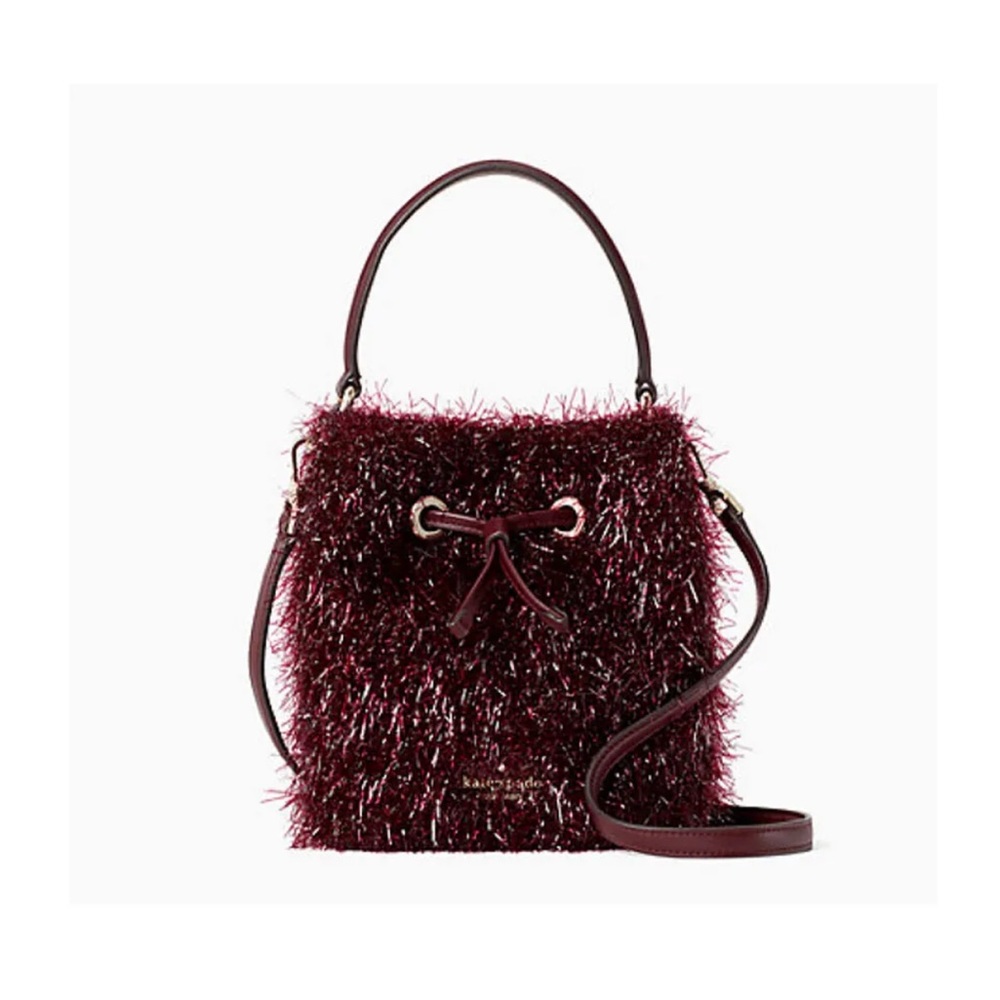 Kate Spade Natalie Tinsel Bucket Purse